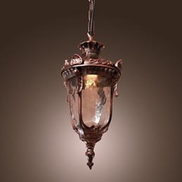 Antik inspirierte Pendelleuchte mit 1 Licht