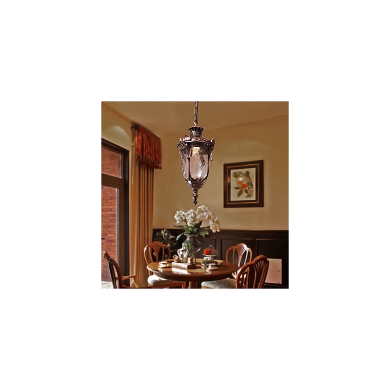 Antik inspirierte Pendelleuchte mit 1 Licht