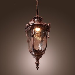 Antik inspirierte Pendelleuchte mit 1 Licht