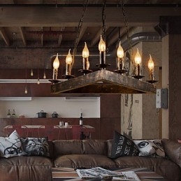 Retro Klassische Metall Decke Lichter Einfache Anhänger Lampen Cafe Anhänger Lampe