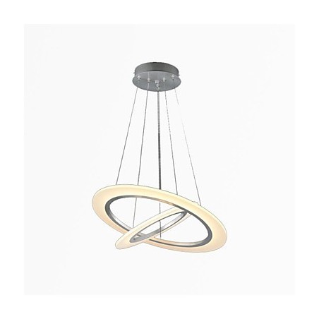 Acryl Pendelleuchte Deckenleuchter Kronleuchter Lampen Leuchten mit 2 Ringen Acryl Pendelleuchte Deckenleuchter Kronleuchter Lampen Leuchten mit 2 Ringen
