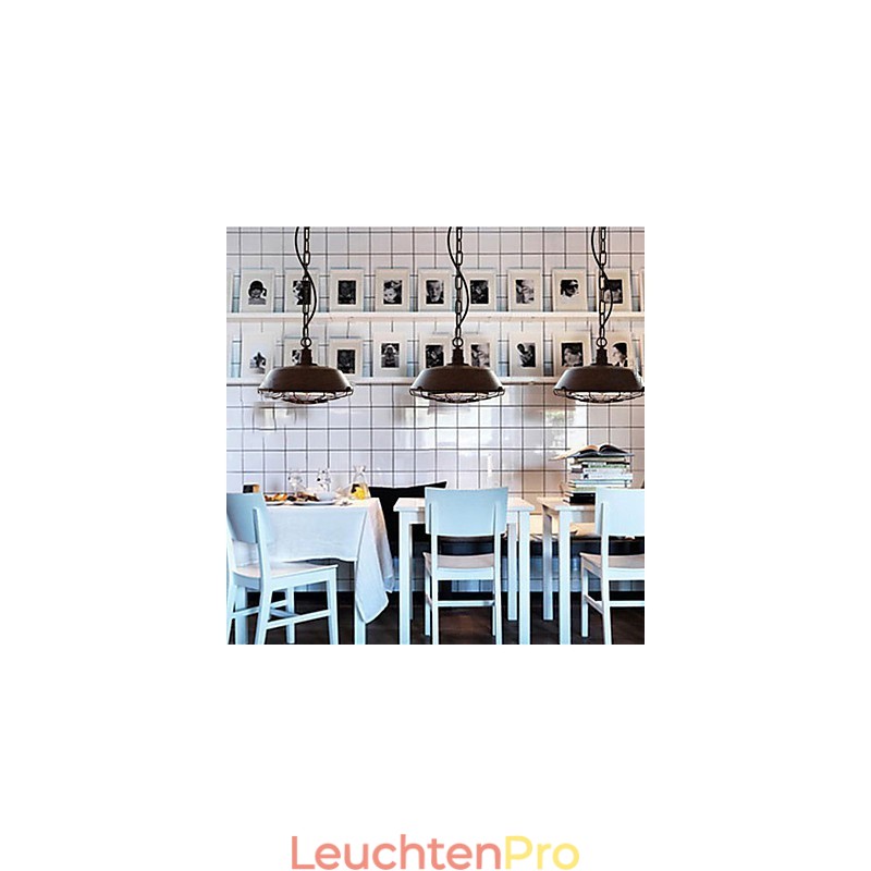 Schmiedeeisen Land Wiederherstellung alten Weisen Single Head Droplight Lampe Licht