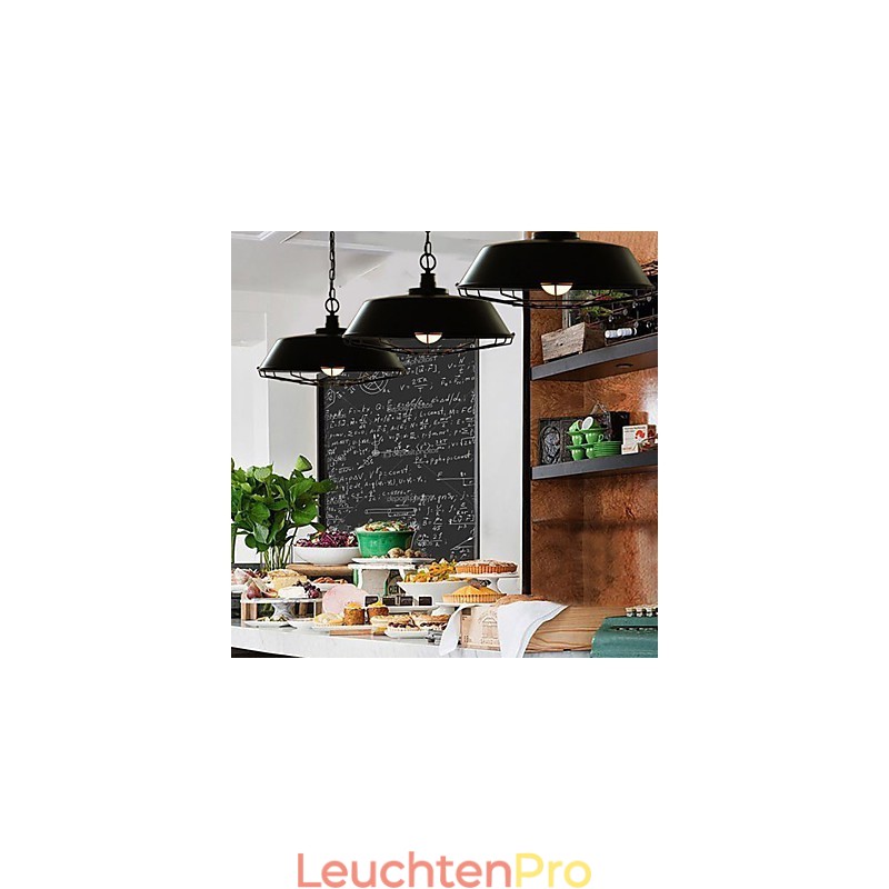 Schmiedeeisen Land Wiederherstellung alten Weisen Single Head Droplight Lampe Licht