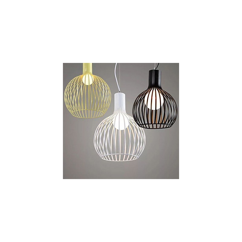 Amerikanischen Retro Vertraglich Schmiedeeisen Vogelkäfig Kronleuchter Lampe Licht