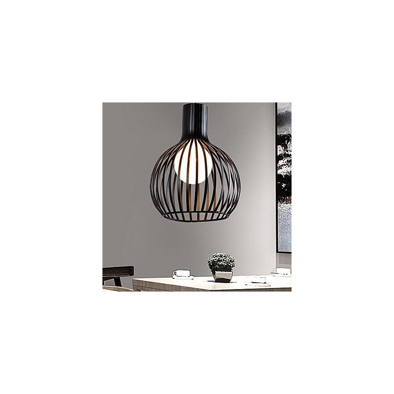 Amerikanischen Retro Vertraglich Schmiedeeisen Vogelkäfig Kronleuchter Lampe Licht