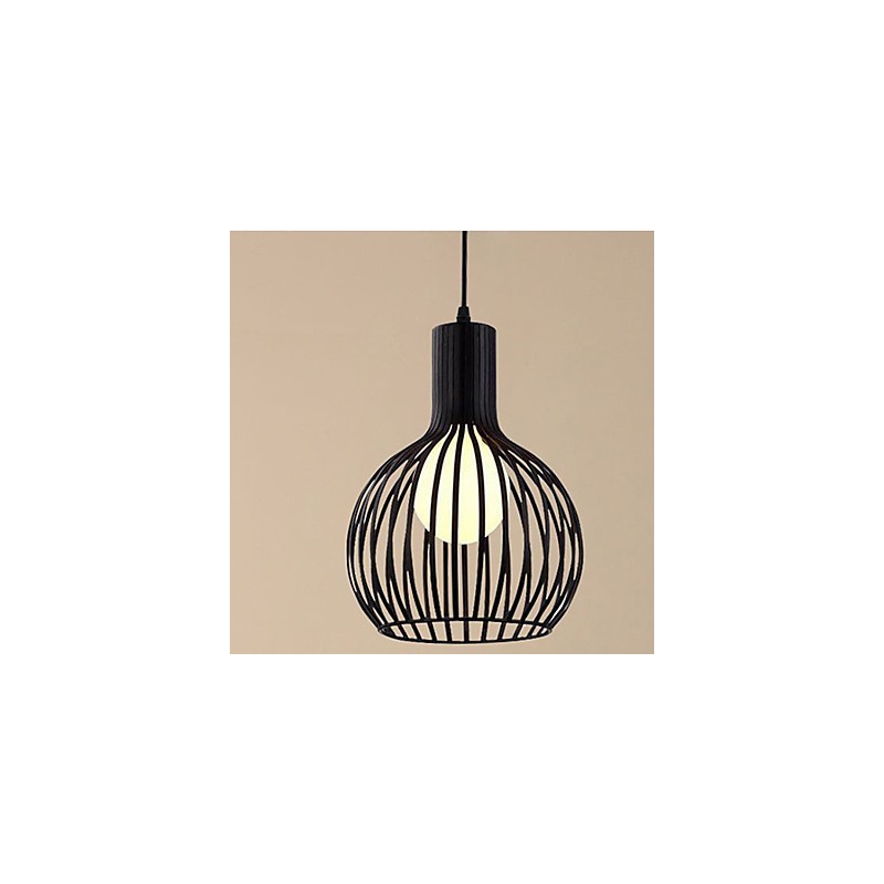 Amerikanischen Retro Vertraglich Schmiedeeisen Vogelkäfig Kronleuchter Lampe Licht