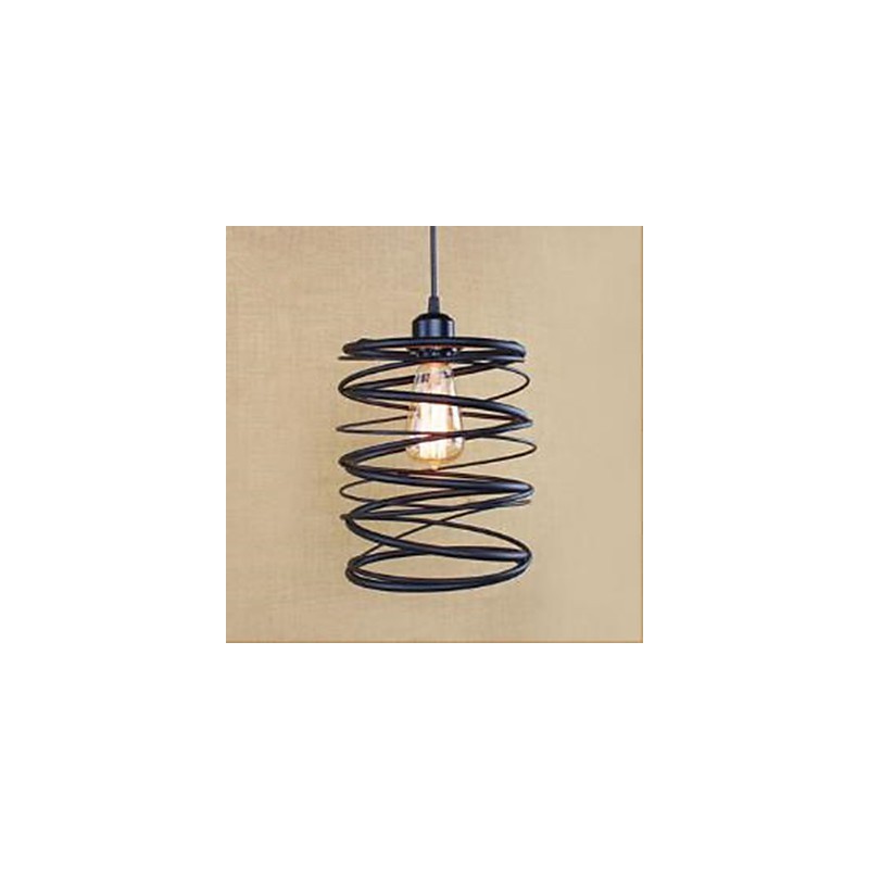 Amerikanische Wiederherstellung alter Wege Schmiedeeisen Kochfeld Kreative Moderne Single Head Droplight