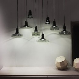Vertraglich vereinbarter und zeitgenössischer Schatten-Modedekorations-Glaskronleuchter