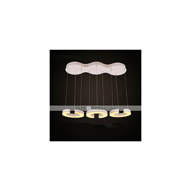 Drei C-Typ Acryl Kronleuchter Kronleuchter