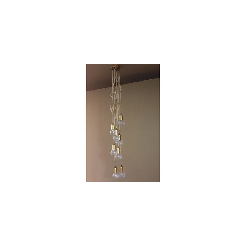 Traditionelle klassische rustikale Lodge Vintage Retro Laterne Trommel Country Globe Mini Stil Malerei Glas Pendelleuchte