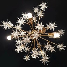 Creative Spark Schmiedeeisen Ball Sterne Droplight Atmosphäre