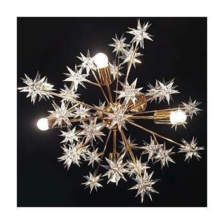 Creative Spark Schmiedeeisen Ball Sterne Droplight Atmosphäre Creative Spark Schmiedeeisen Ball Sterne Droplight Atmosphäre