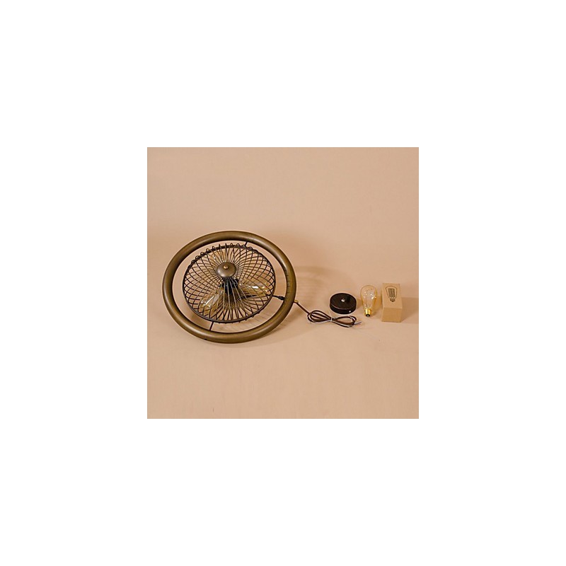 Retro Industrielle Windlampe Ventilator Pendelleuchte im amerikanischen Stil