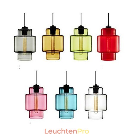 Kronleuchter-Pendelleuchte mit einem Kopf und Glasschirm (Grau, Gelb, Grün, Rot, Rosa, Blau, Weiß) Kronleuchter-Pendelleuchte mit einem Kopf und Glasschirm (Grau, Gelb, Grün, Rot, Rosa, Blau, Weiß)