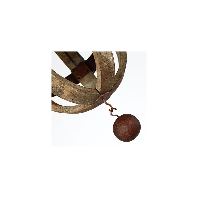 Vintage Mini-Stil Malerei Holz Bambus Kronleuchter