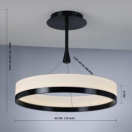 Moderne zeitgenössische andere Metall Pendelleuchte