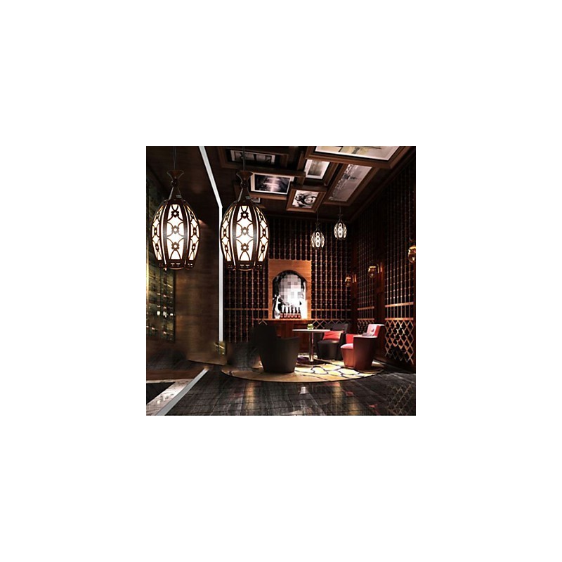 Moderne und vertraglich kreative Holz Esszimmer Pendelleuchte Lampe Licht