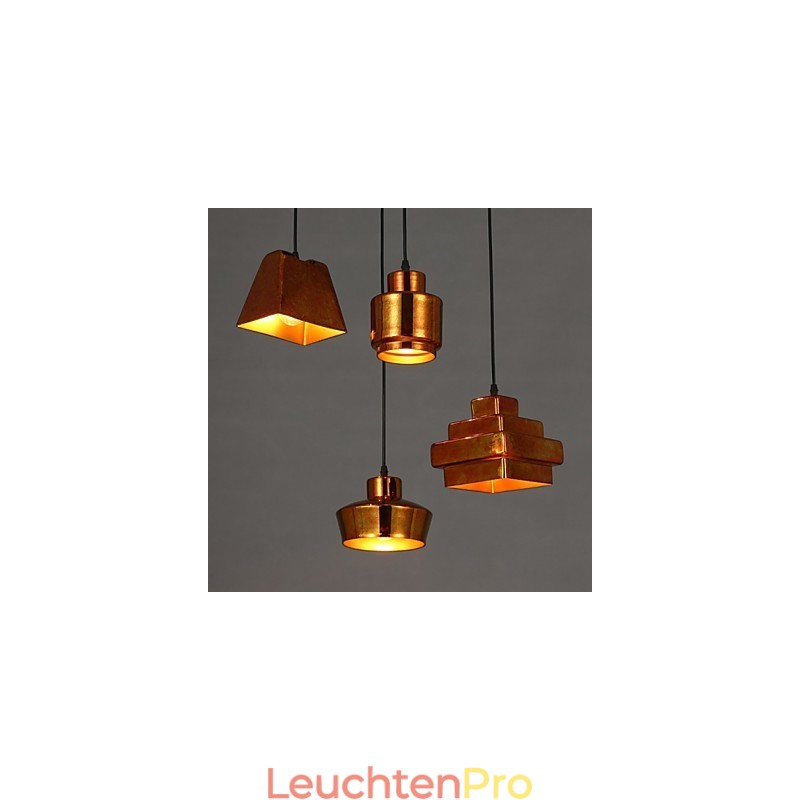 Amerikanischen Land Retro Glas Kronleuchter Rostig Sitzen Droplight