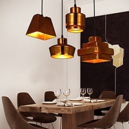 Amerikanischen Land Retro Glas Kronleuchter Rostig Sitzen Droplight