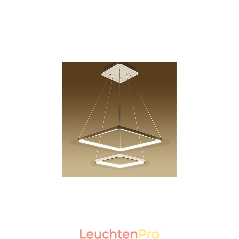Modernes Design 4 Pendelleuchte Zwei Ringe