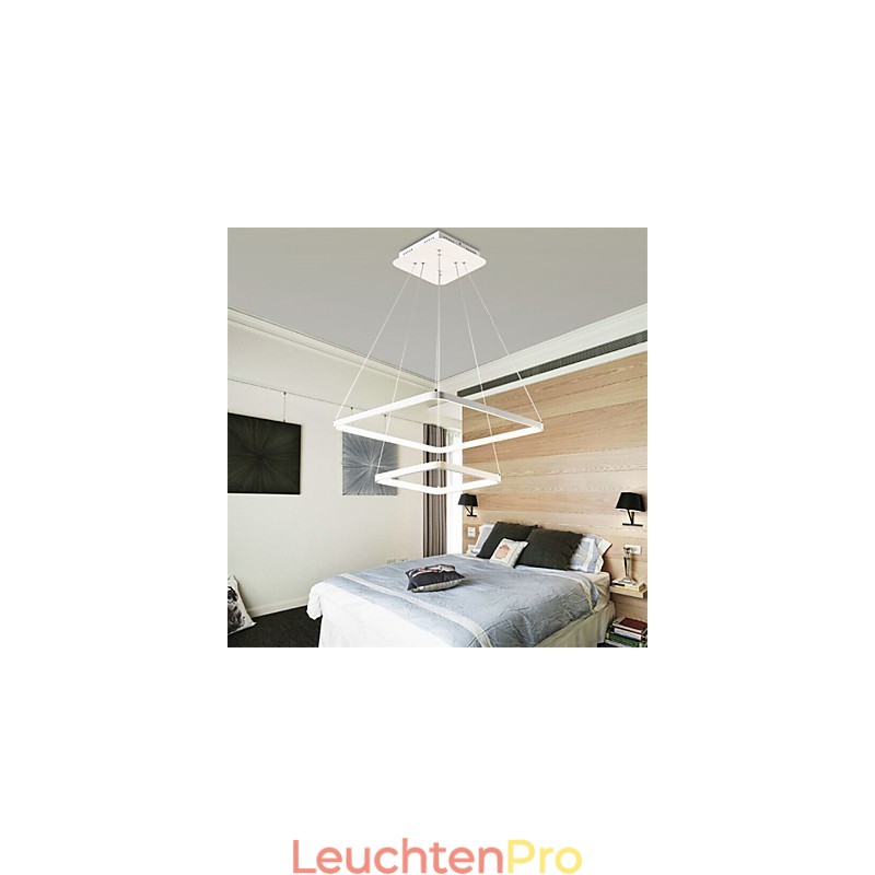 Modernes Design 4 Pendelleuchte Zwei Ringe