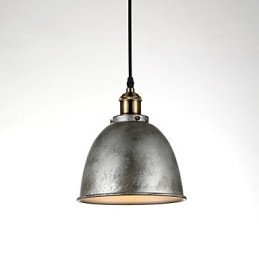 1 Lichter Pendelleuchten Antik Vintage Stil Industrie Stil Eisen Metalle Drop Light