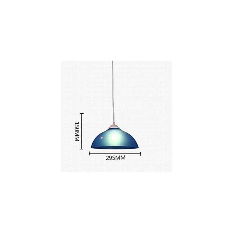 Einkopf-Acryllinie Transparente Kamin-Droplight-Supermarktlampe