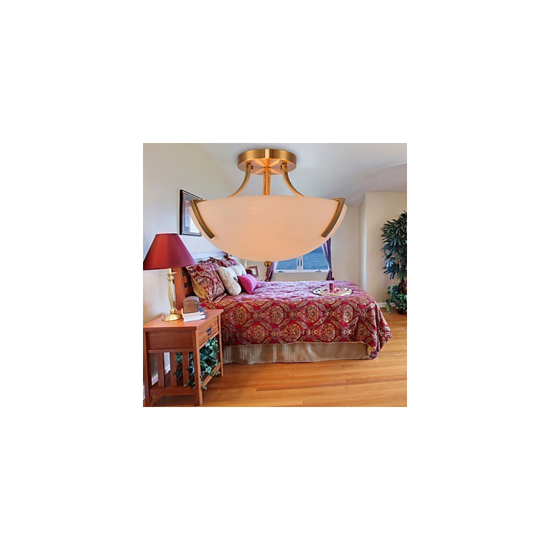 Rustikale Lodge Vintage Mini-Stil Malerei Metall Pendelleuchte