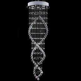 Moderne zeitgenössische traditionelle klassische rustikale Lodge Vintage Country Island Kristall galvanisierte Metall Pendelleuchte