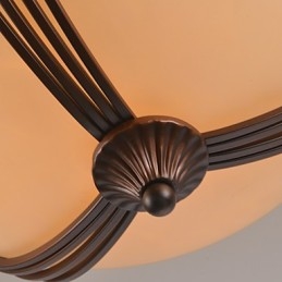 Rustikale Lodge Vintage Mini-Stil Malerei Metall Pendelleuchte