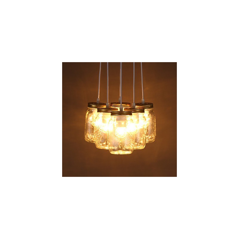 Kreative Wishing Bottle Glas süße Kinder drei Droplight Lampe