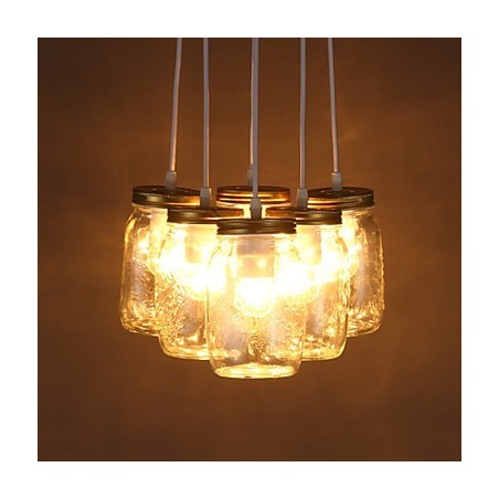 Kreative Wishing Bottle Glas süße Kinder drei Droplight Lampe Kreative Wishing Bottle Glas süße Kinder drei Droplight Lampe
