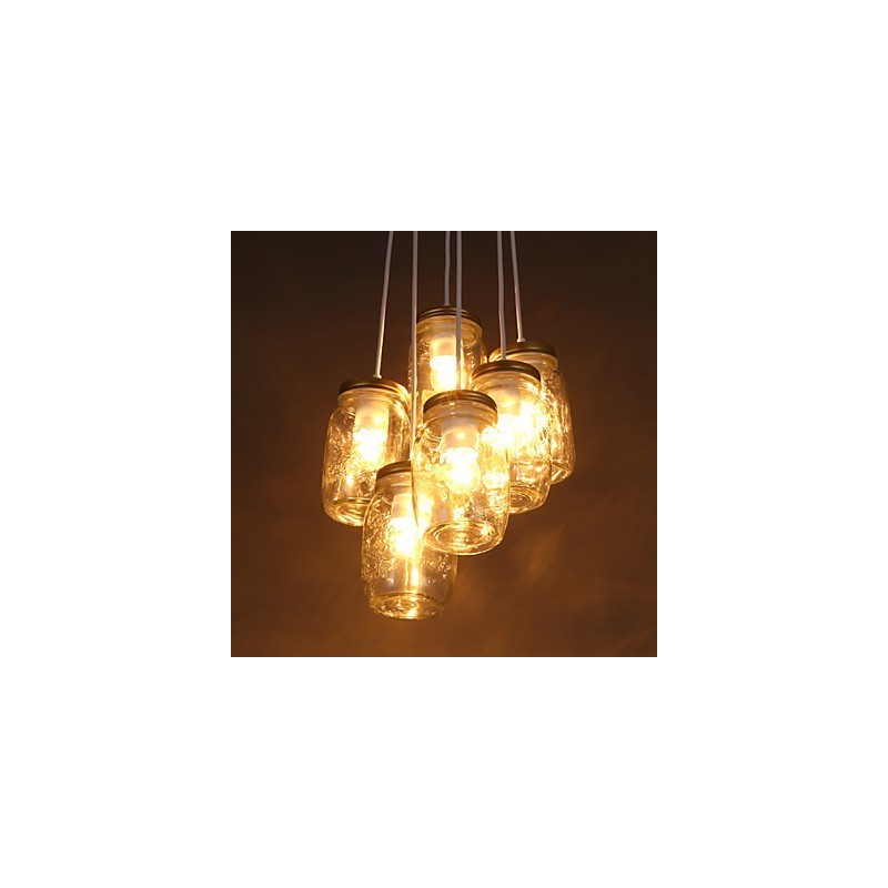 Kreative Wishing Bottle Glas süße Kinder drei Droplight Lampe