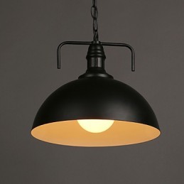 Nordic American Country Industrial Semicircle Fashion Schmiedeeisen Single Head Droplight
