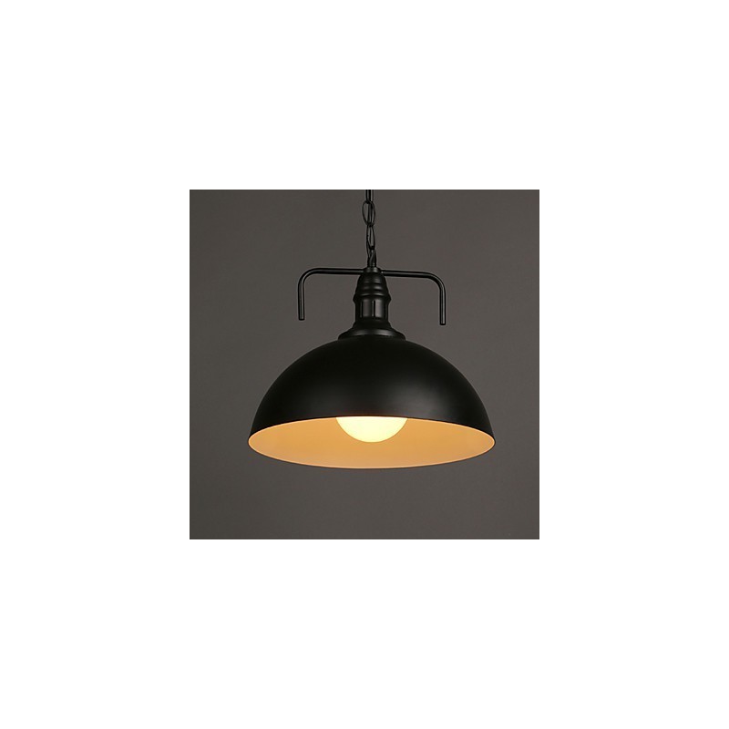 Nordic American Country Industrial Semicircle Fashion Schmiedeeisen Single Head Droplight