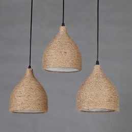 Country Lofts stellt alte Wege wieder her, Hanfseil-Einzelkopf-Droplight-Lampe