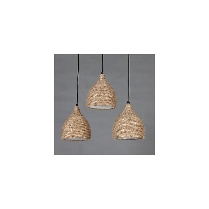 Country Lofts stellt alte Wege wieder her, Hanfseil-Einzelkopf-Droplight-Lampe