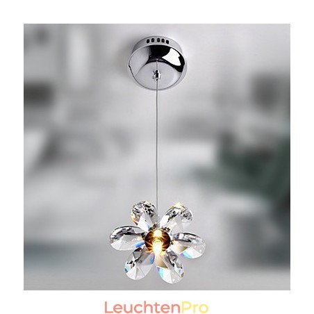 Moderne, zeitgenössische Pendelleuchte im Mini-Stil aus galvanisiertem Kristall Moderne, zeitgenössische Pendelleuchte im Mini-Stil aus galvanisiertem Kristall