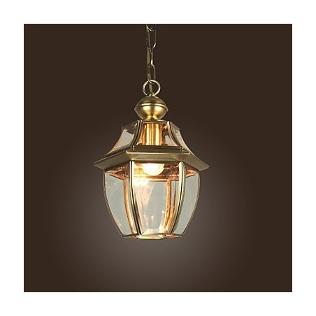 Traditionelle klassische Laterne im Mini-Stil, galvanisierte Pendelleuchte Traditionelle klassische Laterne im Mini-Stil, galvanisierte Pendelleuchte