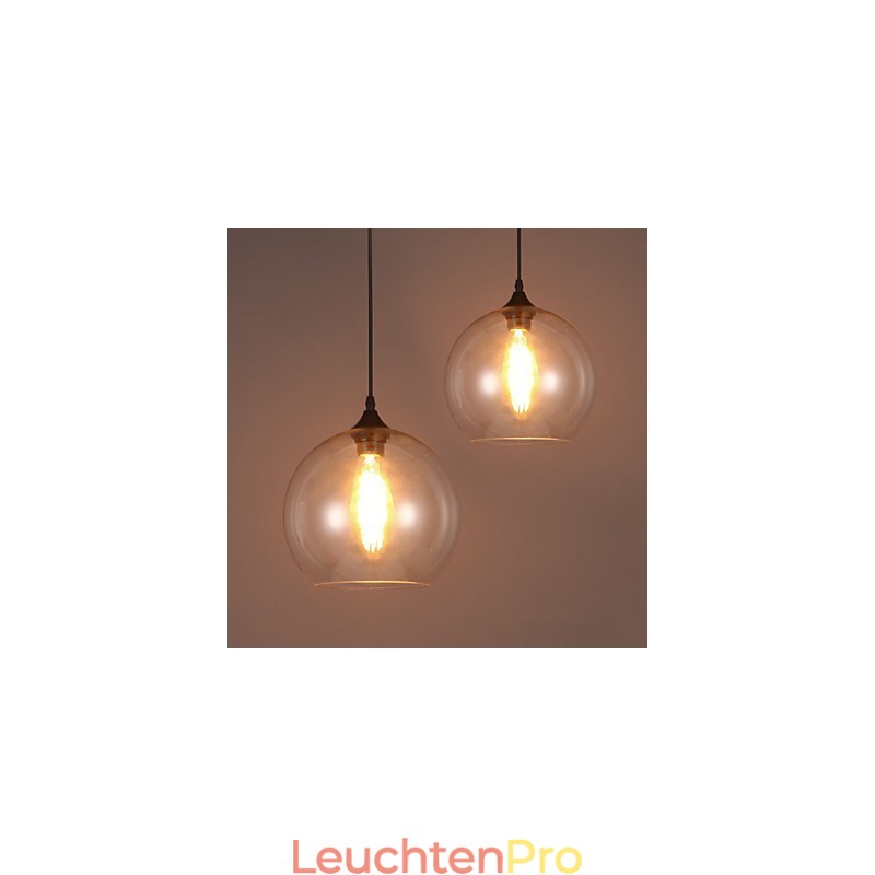 Amerikanischen Kreative Nordic Vertraglich Ländlichen Glas Ball Single Head Droplight Lanp