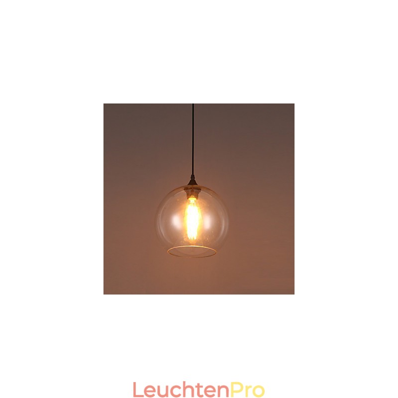 Amerikanischen Kreative Nordic Vertraglich Ländlichen Glas Ball Single Head Droplight Lanp