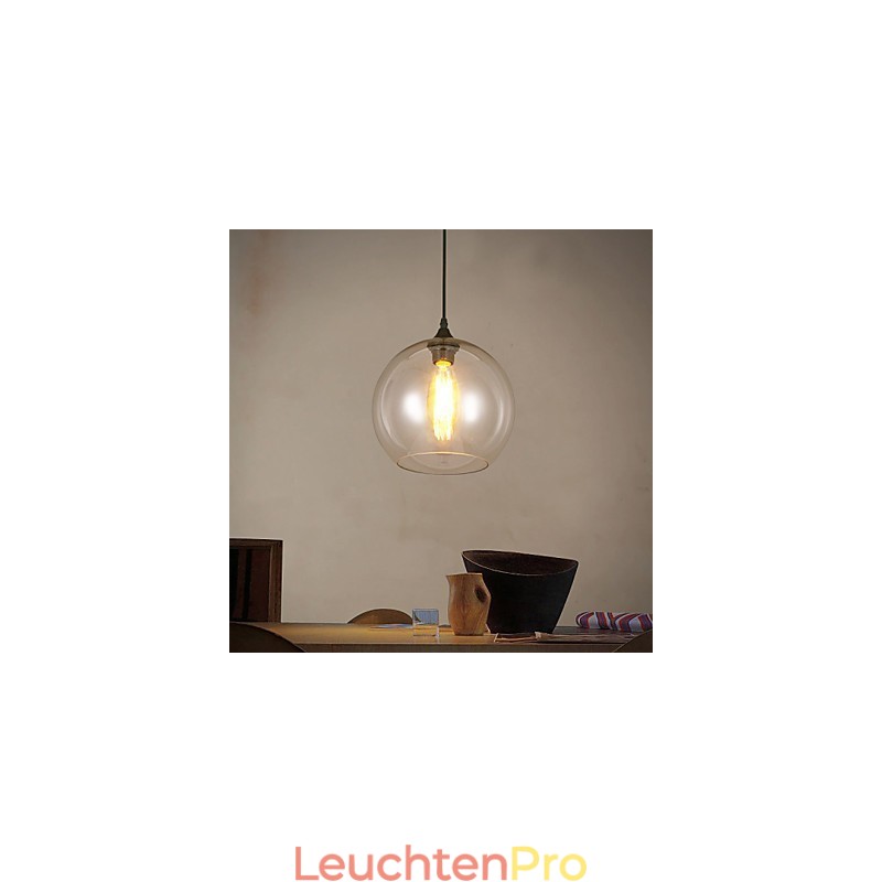 Amerikanischen Kreative Nordic Vertraglich Ländlichen Glas Ball Single Head Droplight Lanp