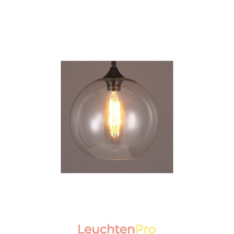 Amerikanischen Kreative Nordic Vertraglich Ländlichen Glas Ball Single Head Droplight Lanp