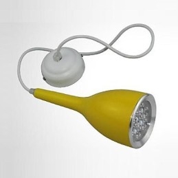 Moderne zeitgenössische Globus Malerei Metall Pendelleuchte