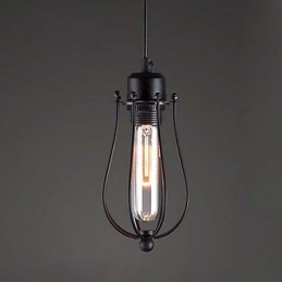 Winzige Käfige Droplight Edison Mahlzeiten Pendelleuchte der Wiederherstellung nt Wege Licht Kronleuchter Café