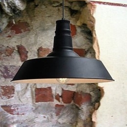 Loft-Stil Wiederherstellung der alten Weisen Art Studio Industrielle Single Head Pendelleuchte