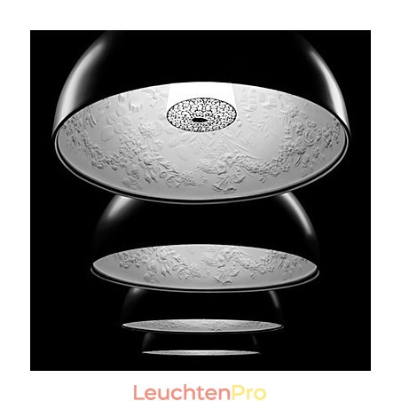 Moderne zeitgenössische Pendelleuchte im Mini-Stil mit Gemälde Moderne zeitgenössische Pendelleuchte im Mini-Stil mit Gemälde