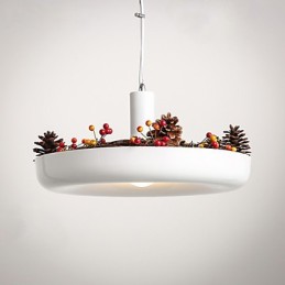 Modernes, zeitgenössisches, dekoratives Design, Pendelleuchte, Familie, reinweiß