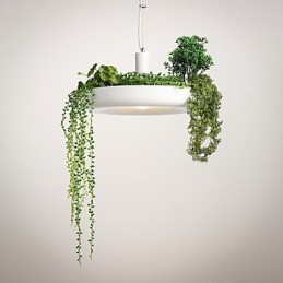 Modernes, zeitgenössisches, dekoratives Design, Pendelleuchte, Familie, reinweiß