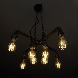 Loft-Lampe wird die Rolle des kreativen industriellen Windes gespielt, der alte Wege wiederherstellt, Conduit Droplight